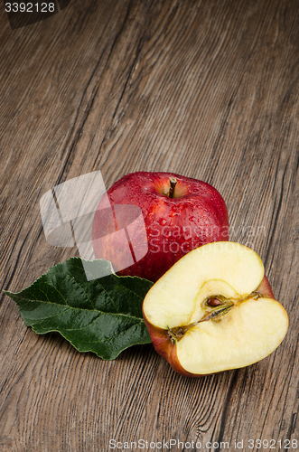 Image of Apples closeup