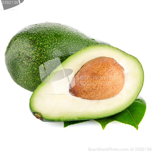 Image of Avocados on white 