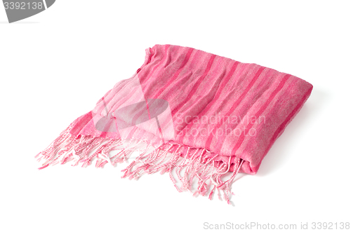 Image of Warm scarf in pink 