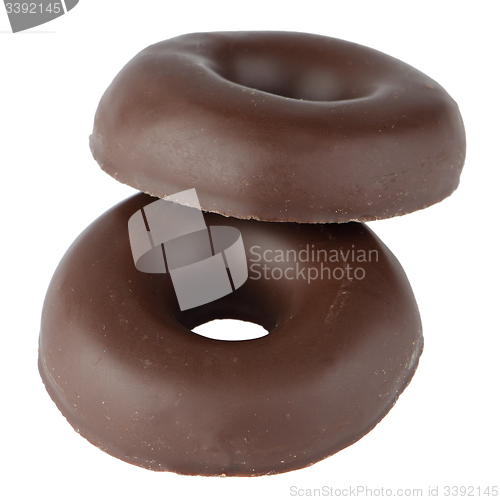 Image of Chocolate donut cookies
