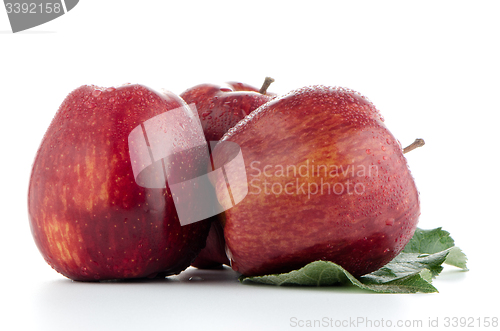 Image of Ripe red apples