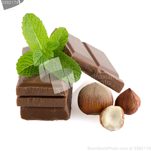 Image of Chocolate parts