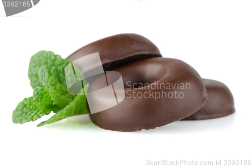 Image of Chocolate donut cookies