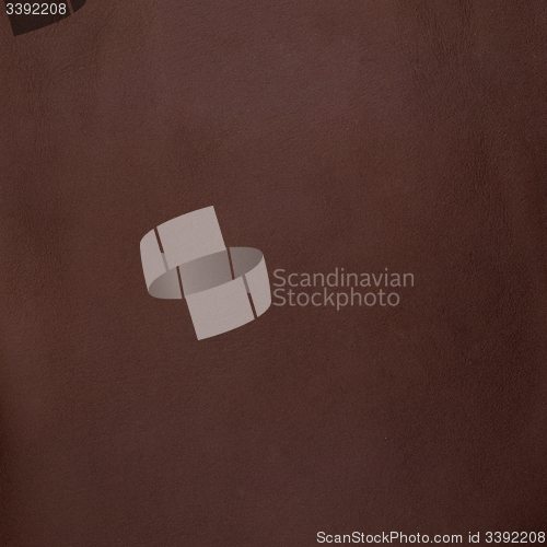 Image of Brown leather texture closeup