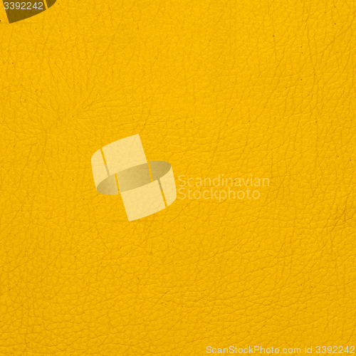 Image of Yellow leather