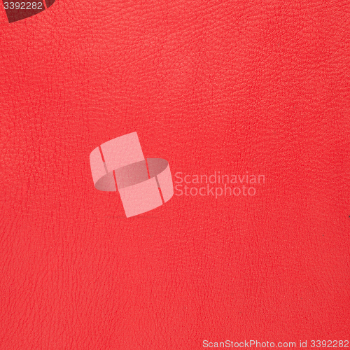 Image of Red leather 