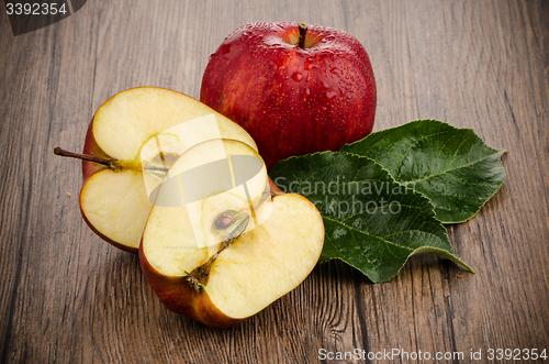 Image of Apples closeup