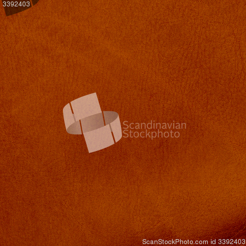 Image of Brown leather texture closeup