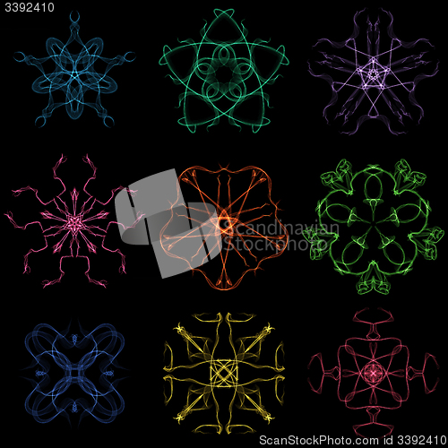 Image of Abstract artistic patterns 