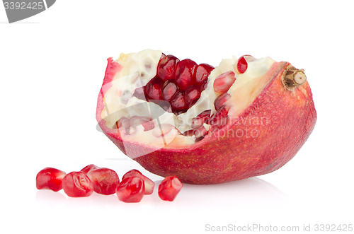 Image of Ripe pomegranate fruit