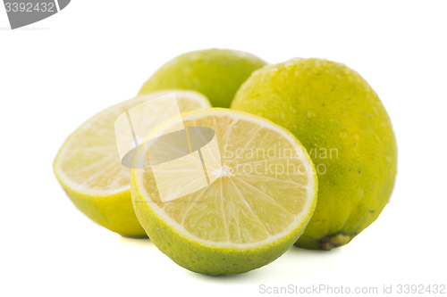 Image of Fresh green limes