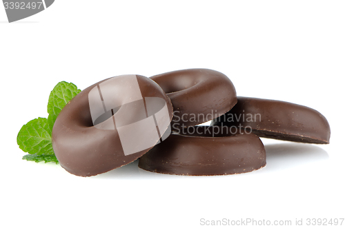 Image of Chocolate donut cookies