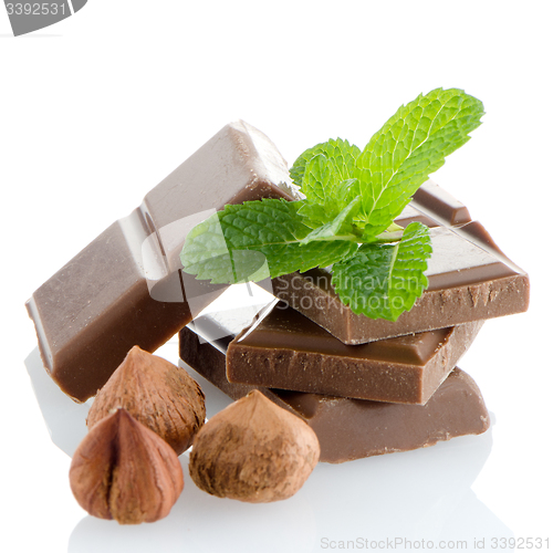 Image of Chocolate parts