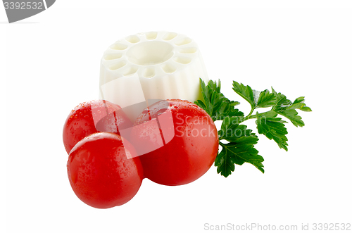 Image of Fresh white cheese