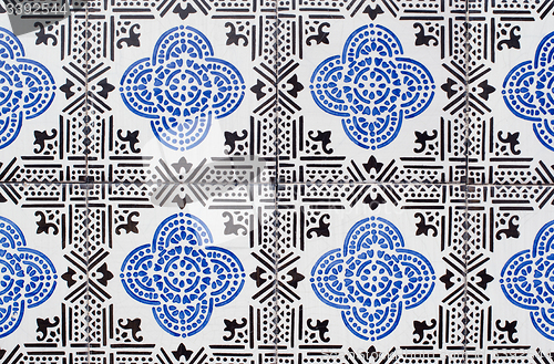 Image of Ornamental old typical tiles