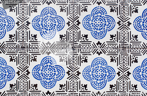 Image of Ornamental old typical tiles