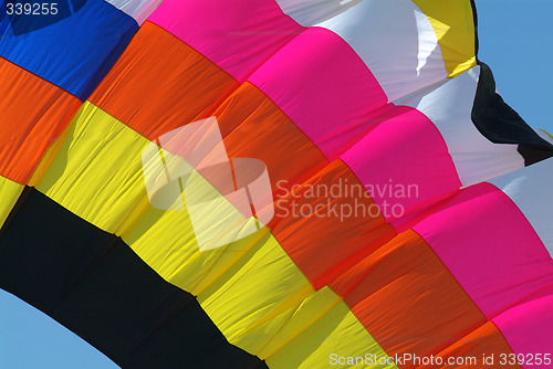 Image of Detail of large kite