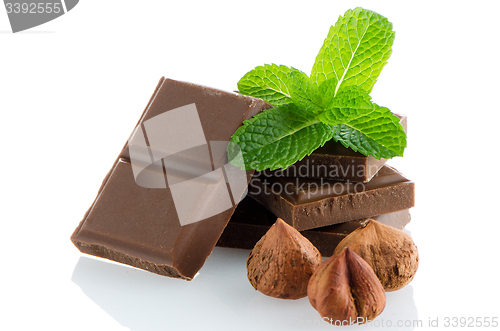 Image of Chocolate parts