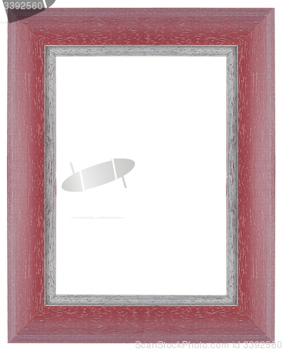 Image of Pink wooden frame 