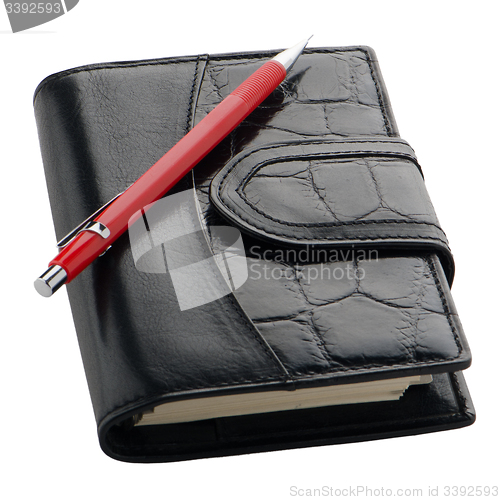Image of Leather notebook