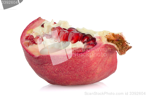 Image of Half pomegranate fruit