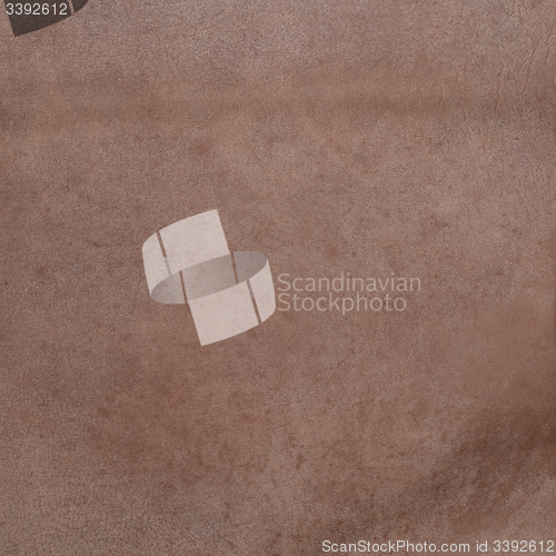 Image of Brown leather texture closeup