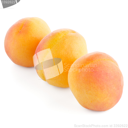 Image of Three sweet peaches
