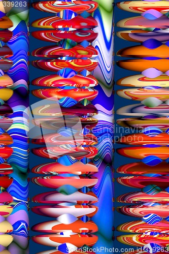 Image of Abstract 3d background