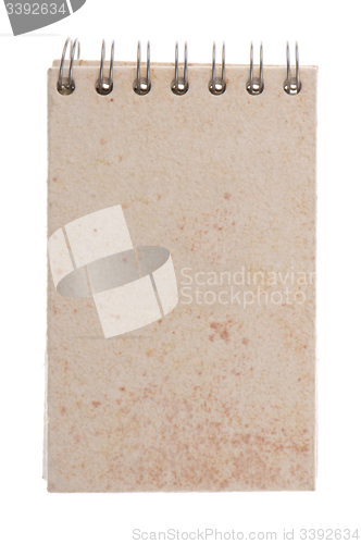 Image of Blank spiral notepad