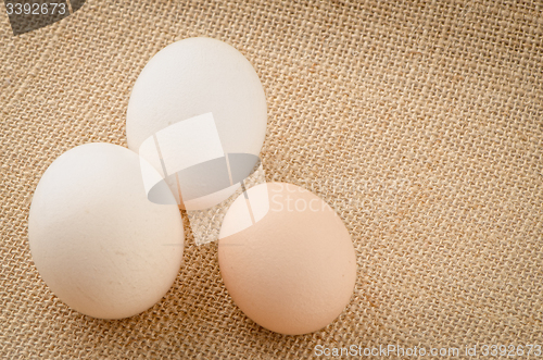 Image of Three eggs