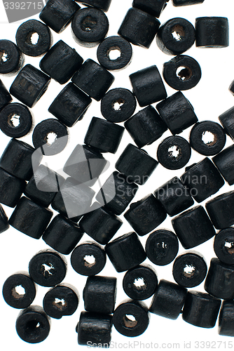 Image of Black beads