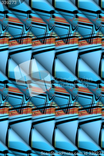 Image of Abstract 3d background
