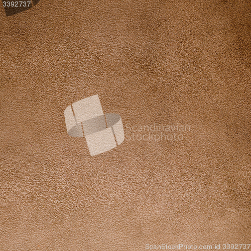 Image of Brown leather texture closeup