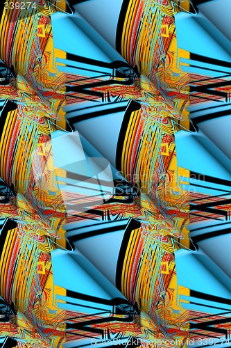 Image of Abstract 3d background