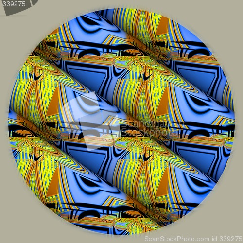 Image of Abstract 3d background