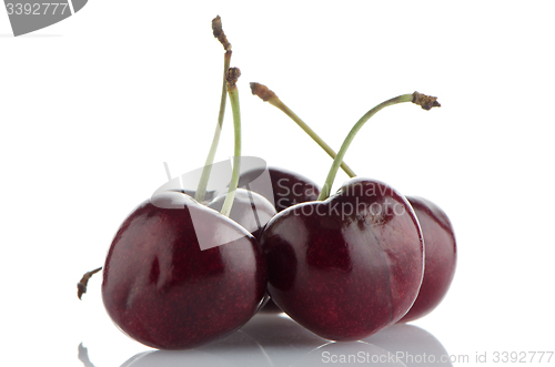 Image of Red cherries