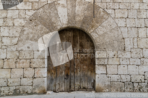 Image of Old wooden door