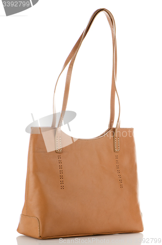 Image of Womanish brown leather bag