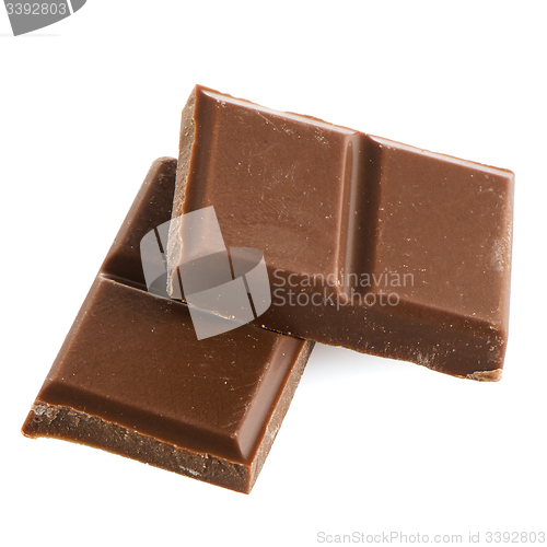 Image of Closeup detail of chocolate parts