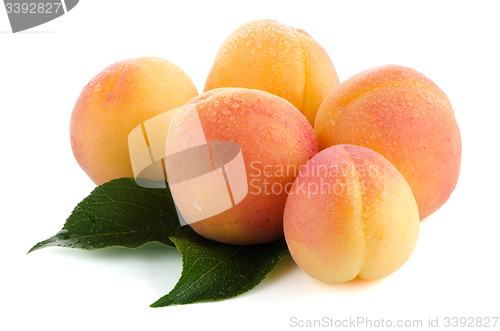 Image of Five sweet peaches