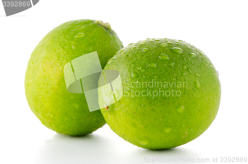 Image of Fresh green limes