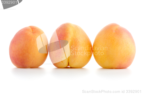 Image of Three sweet peaches