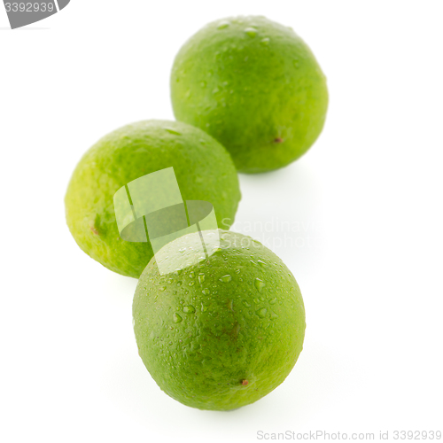 Image of Fresh green limes