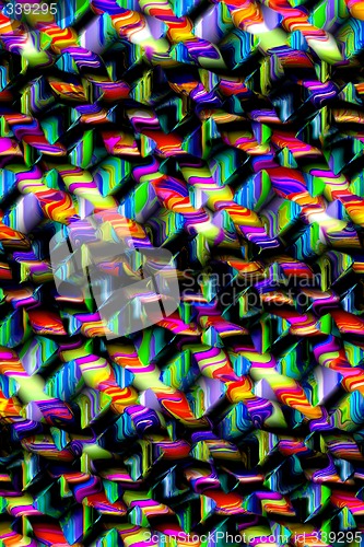 Image of Abstract 3d background