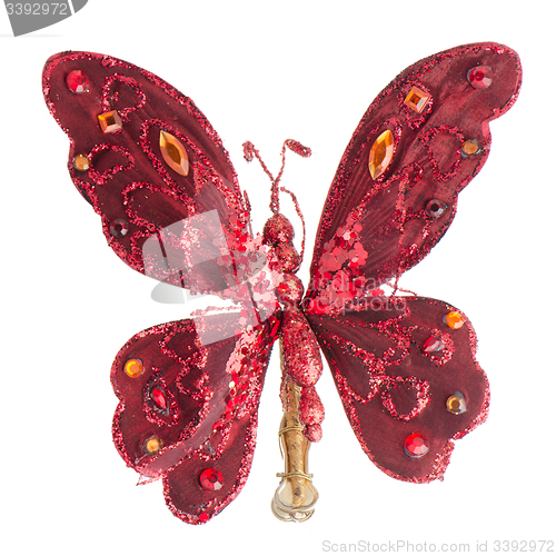 Image of Butterfly Christmas tree ornament