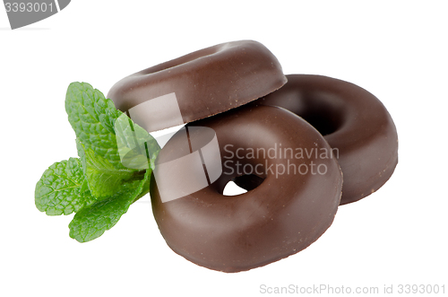 Image of Chocolate donut cookies