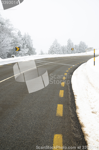 Image of Snowy Road