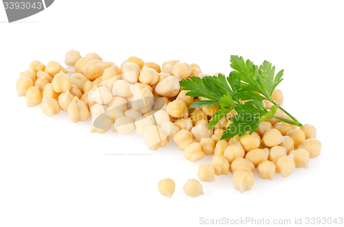 Image of Pile of chickpeas