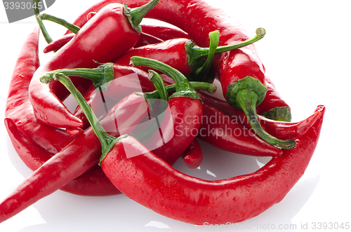 Image of Red hot peppers