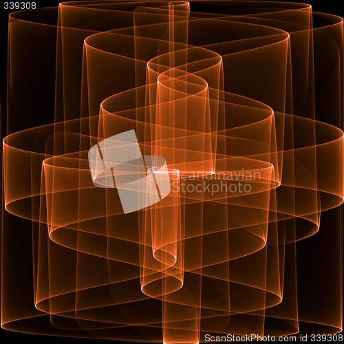 Image of Abstract 3d background